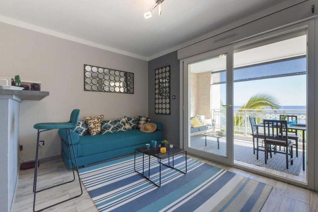 Le Petrel Blanc - Appartement Sur La Plage De La Souris Blanche Trois Bassins Εξωτερικό φωτογραφία